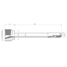 Plan buse de sablage interne